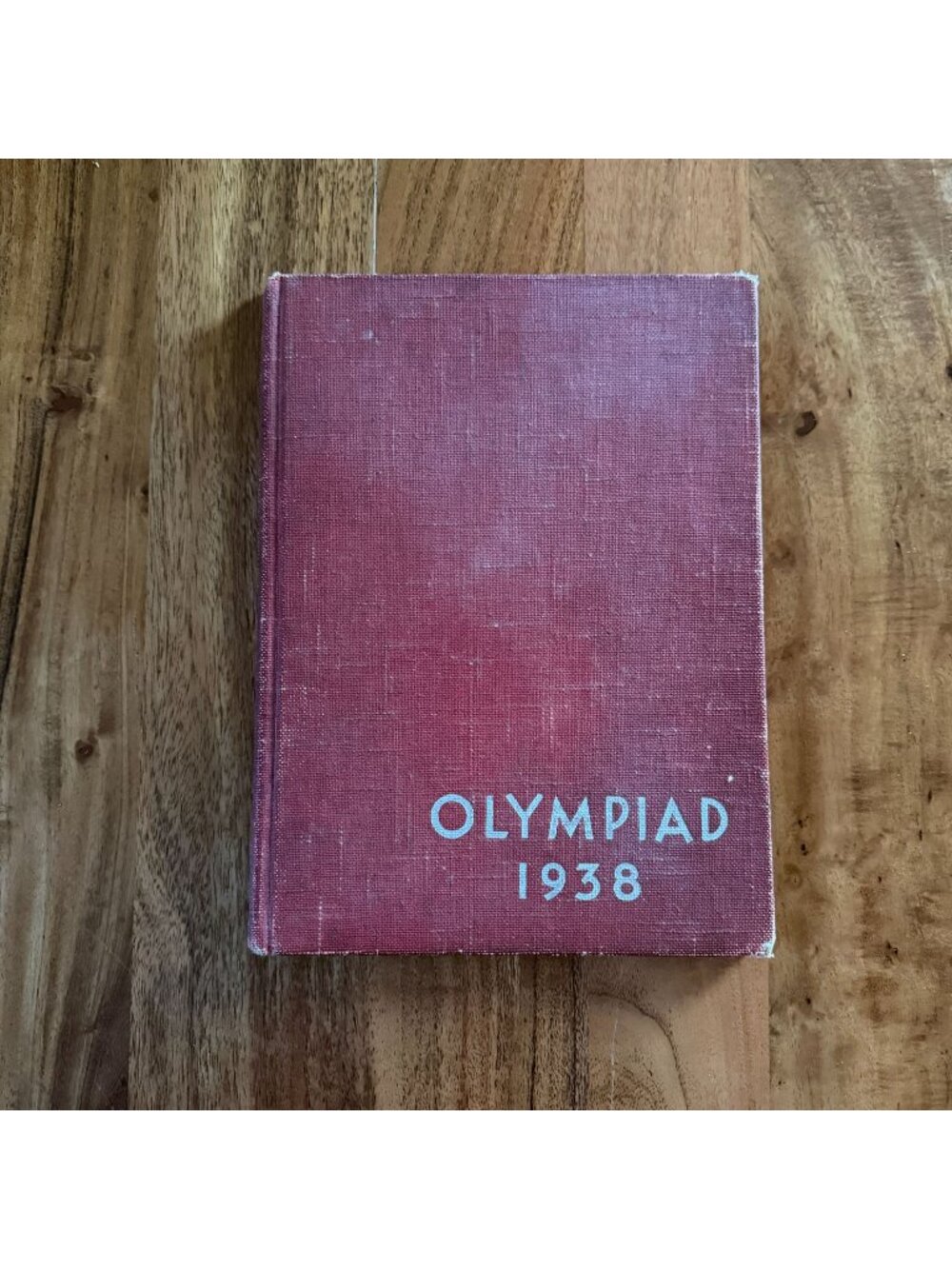 1938 Olympiad Glenville High School Yearbook Cleveland OH Signed Ephemera